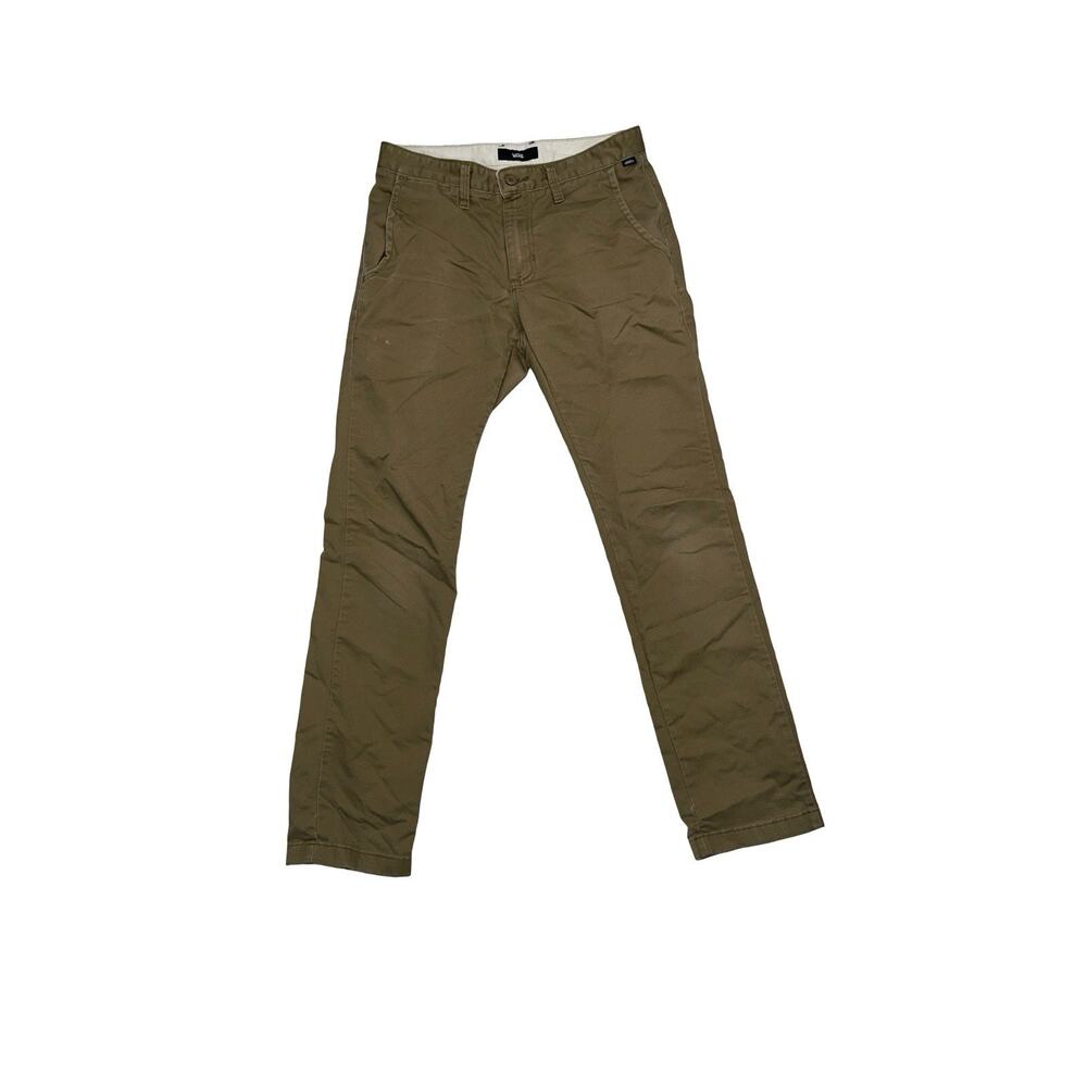 Vans Chino Pants NXS-0952-009 Brown Slim Fit Mens 31 Casual Skate